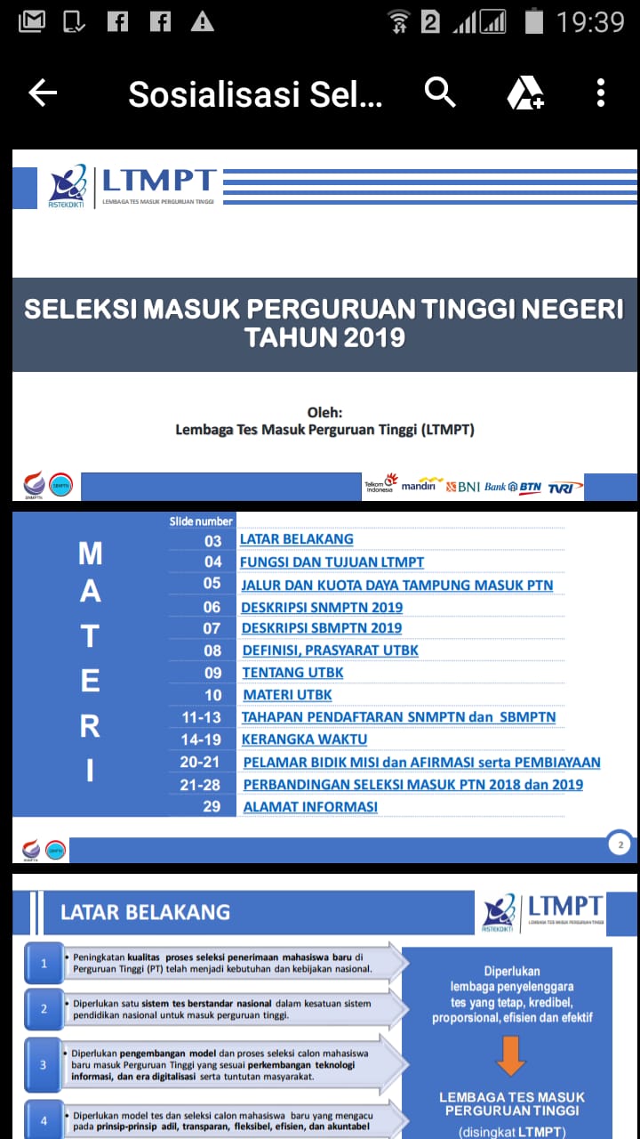 Gambar LTMPT Sosialisasi SMPTN 2019, Ini Jadwalnya